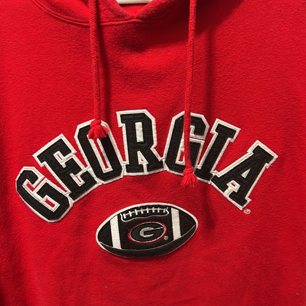 Vintage UGA Bulldogs Hoodie - Picture 2 of 4